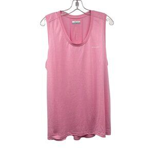 Columbia Womens Active Tank Top Pink Size XXL New